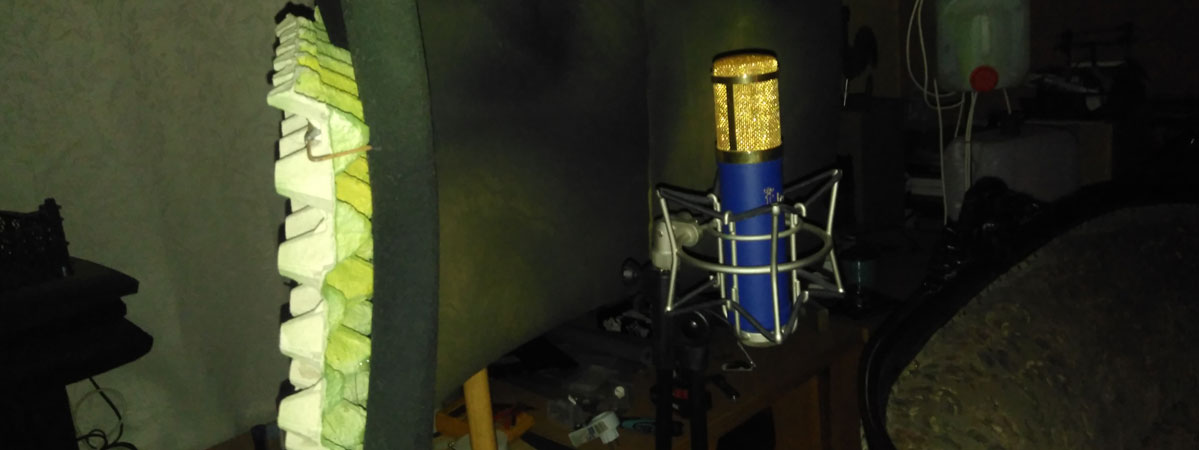 microphone, shield, absorber, recording , studio, doityourself, homemade